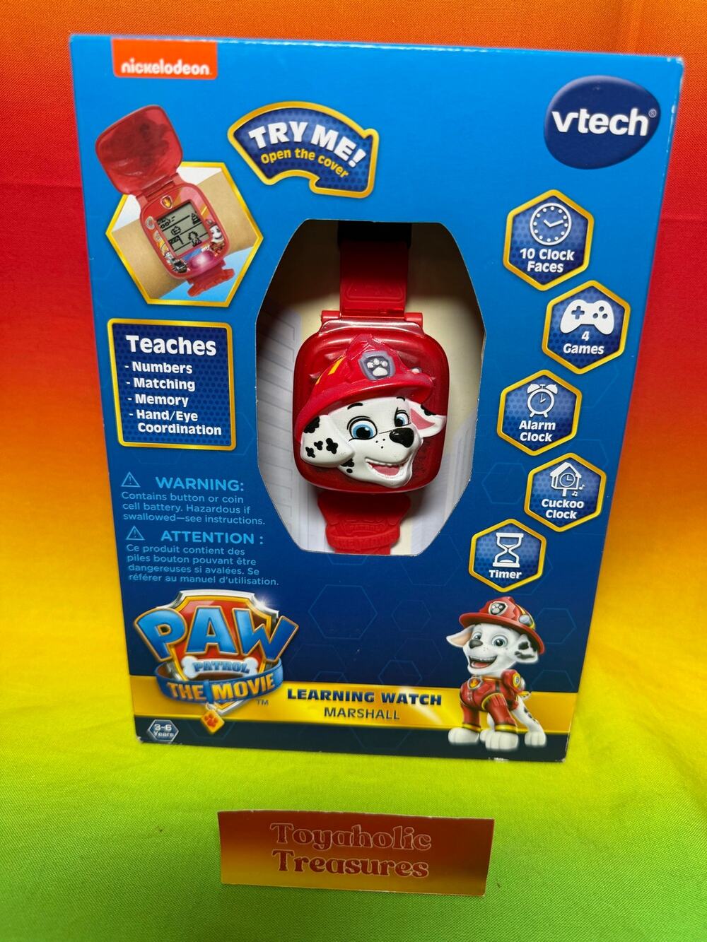 VTech Paw Patrol Learning Pup Marshal Watch